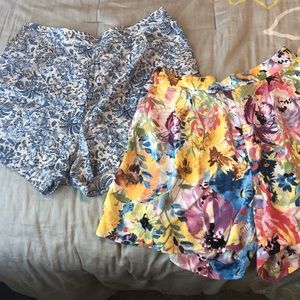 TWO Summer Shorts/Swim Coverup